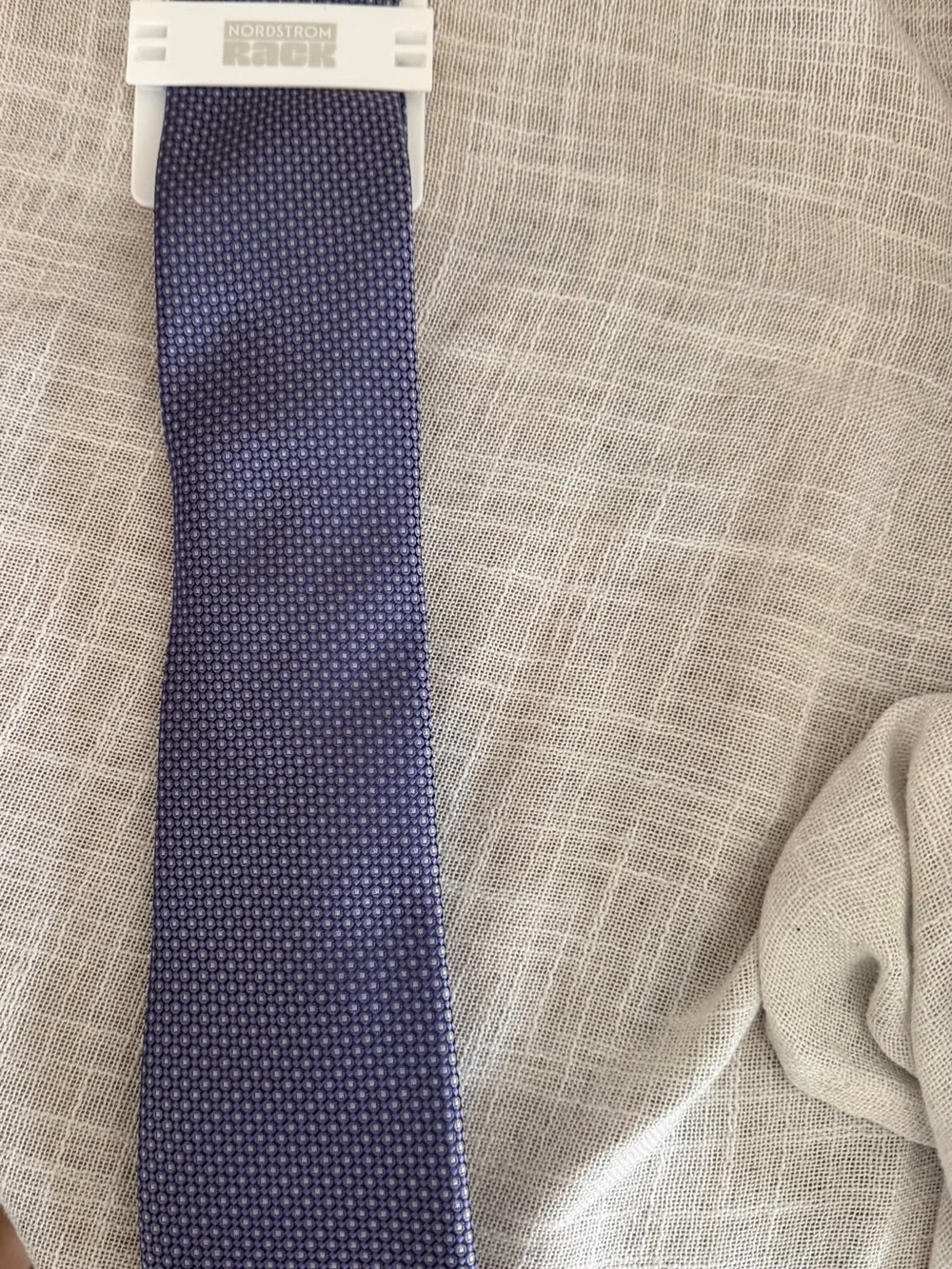 Nordstrom Rack Men's Textured Purple Tie. New with tags